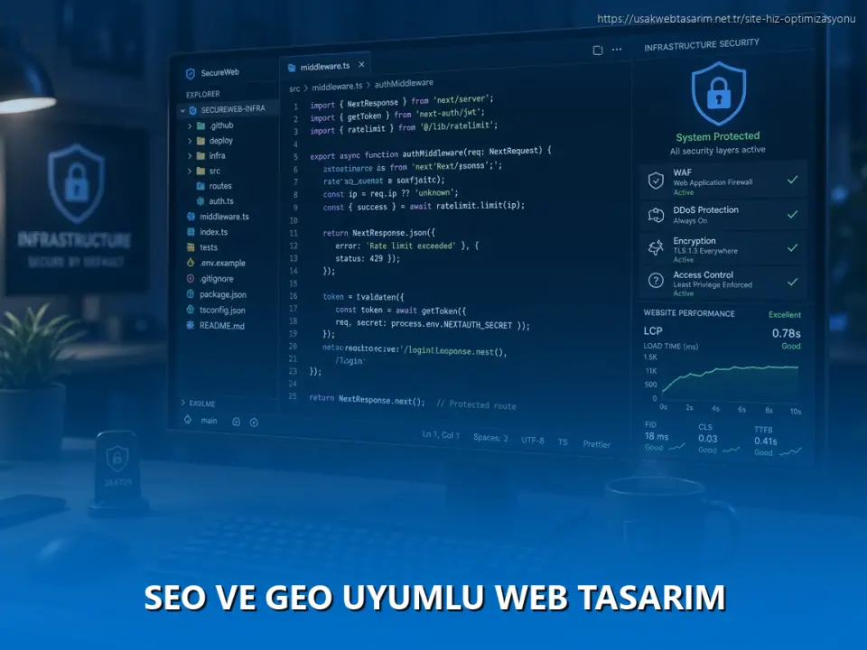 SEO ve GEO uyumlu Web Tasarım