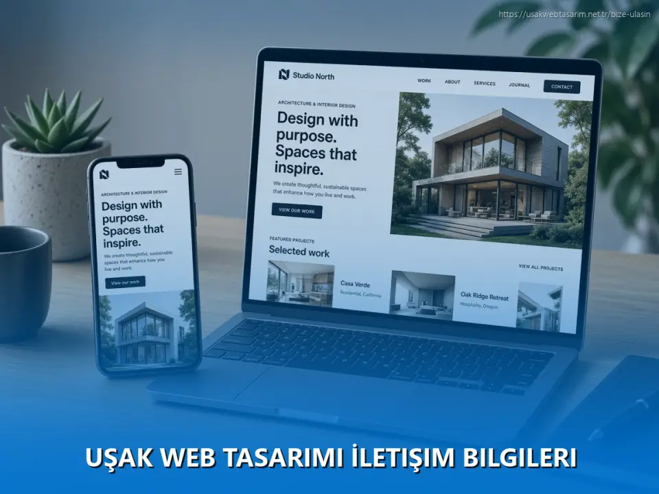 Uşak Web Tasarımı İletişim Bilgileri